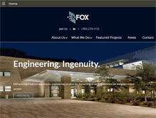 Tablet Screenshot of ekfox.com